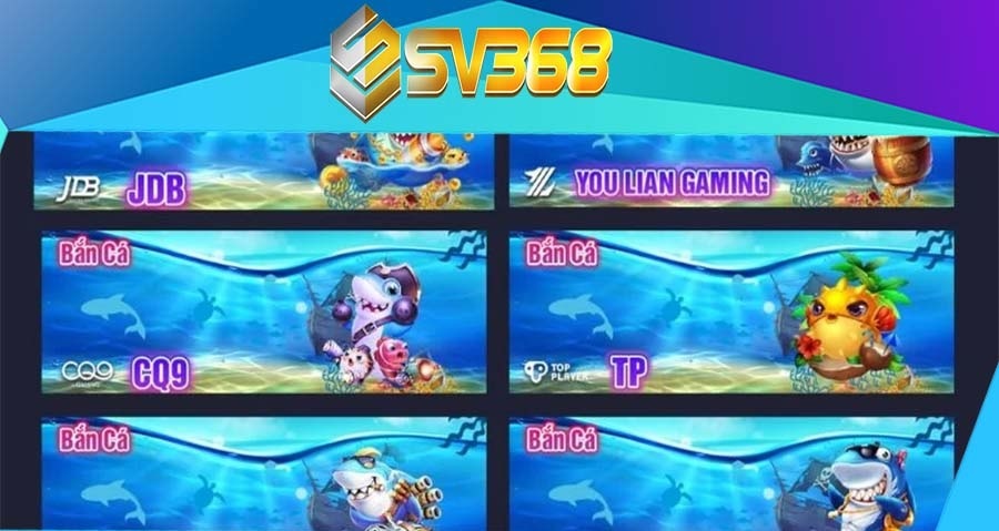 Giới thiệu 4 Bắn cá SV368