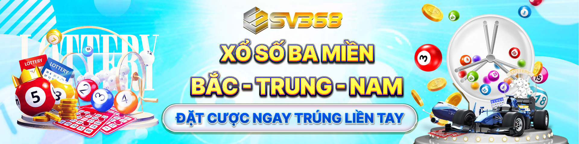 Xổ số SV368 - 3 Miền Bắc Trung Nam 