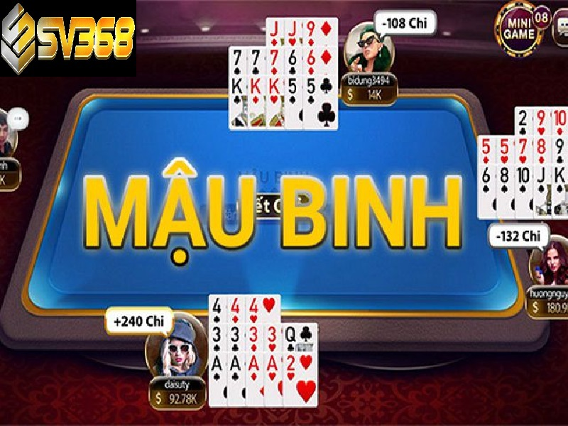 Hướng dẫn chơi Mậu Binh SV368